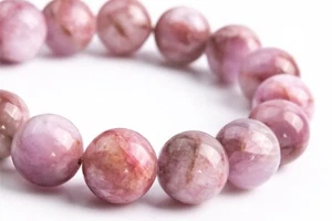 "Cuentas sueltas de piedras preciosas redondas de 11 mm naturales genuinas grado A de 7,5" - Imagen 1 de 3