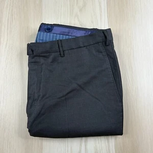 Pantalone chino Incotex 150's uomo 40 grigio super bottone vestibilità classica fronte piatto - Foto 1 di 12