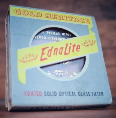 Ednalite Duraklad Coated USA 85-C Warming Series VII 7 Drop-In Type Lens Filter - Image 1 of 4