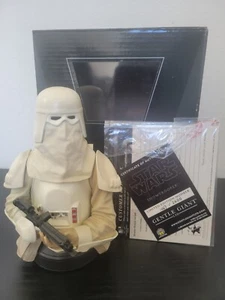 Star Wars Snowtrooper Sammlerstück Mini-Büste 1067/2600 sanfter Riese - Bild 1 von 6