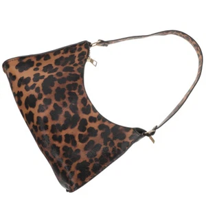 Leopard Underarm Bag Ladies Handbags Shoulder for Women Travel Shopping - Picture 1 of 12