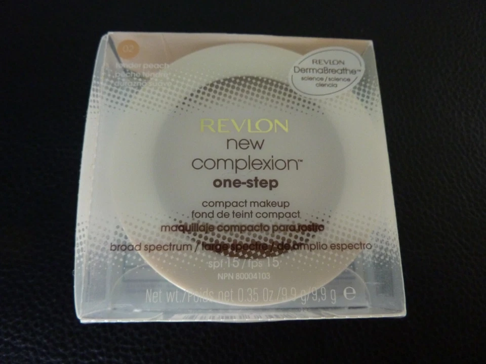 Revlon New Complexion One Step Makeup - TENDER PEACH #02 - Sealed - Read Descrip - Image 1 of 1