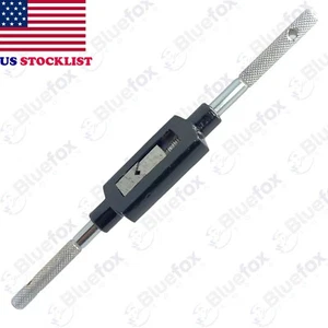 1/16 - 3/8 (M2 - M10) Straight Handle Tap Wrench, 9" Overall Length - Picture 1 of 2