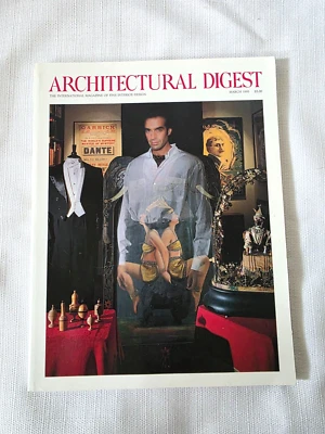 ARCHITECTURAL DIGEST March 1995 Magazine David Copperfield Cover - Image 1 of 3