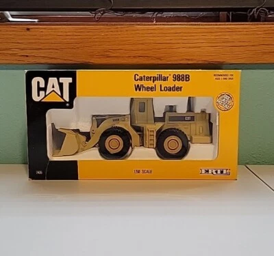 Cargador de ruedas ERTL CAT Caterpillar 988B edición coleccionista 1990 escala 1:50 2435 Foto 1 de 4