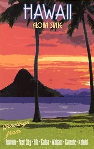 Hawaii, The Aloha State --POSTCARD - Bild 1 von 2