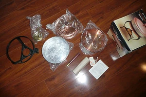 VINTAGE OLD DUTCH SOLID COPPER CHAFFING DISH W BOX AND ORIGINAL TAGS 2 LITER - Picture 1 of 2
