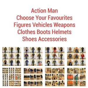 Action Man Figures Vehicles Weapons Helmets Boots Accessories Choose & Select