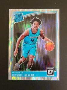 2018-19 Devonte Graham Panini optisch bewertet Rookie Shock Prizm Refraktor # 189 RC - Bild 1 von 2