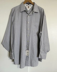 TOMMY HILFIGER 18 34/35 Blue Check Dress Shirt NWT Mens - Picture 1 of 6