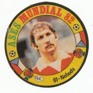 061 ZDENEK NEHODA # TSCHECHOSLOWAKEI WM 82 KARTEN ASS Mundial 82 REYAUCA - Bild 1 von 1