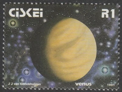 Ciskei Sudáfrica 1991 R1 El Sistema Solar - Venus SG198 Foto 1 de 3