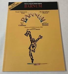 1992 Liederbuch ~ Gesangsauswahl von BARNUM Cy Coleman, Michael Stewart - Bild 1 von 2