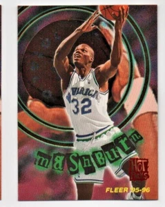 1995-96 Fleer Hot Packs Total "O" Jamal Mashburn Mavericks A-837 - Picture 1 of 2