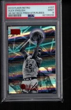 #107 ALEX ENGLISH  2013 14 FLEER retro STAR RUBIES PSA 9  70/150  pop 2 1 higher