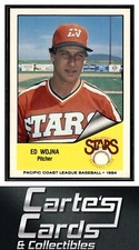 Ed Wojna 1984 Cramer Pacific Coast League #231  Las Vegas Stars