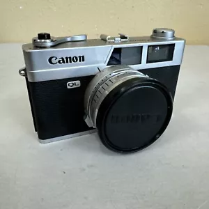 Canon Canonet QL17 telemetro obiettivo 45 mm 1:1.7 fotocamera completamente funzionante testata - Foto 1 di 11