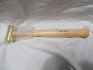 USA Made 8oz. Brass Hammer - Picture 1 of 7