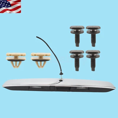 Manija de puerta levadiza trasera cromada para Nissan Pathfinder 2013 2014 2015 2016 Foto 1 de 4