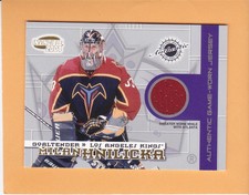 MILAN HNILICKA 2003-04 PACIFIC INVINCIBLE JERSEY /1500 ATLANTA THRASHERS #2  A1