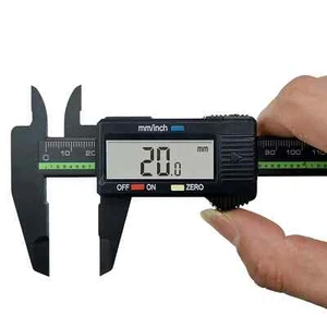 Digital Caliper with Large LCD Screen 0-6"/150mm Strong Engineered Plastic - Picture 1 of 8
