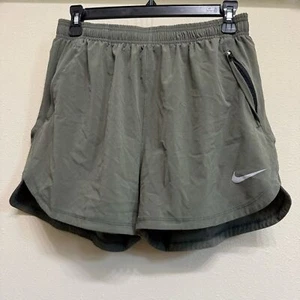 Nike olive green athletic shorts - Boys 2XL - Picture 1 of 3