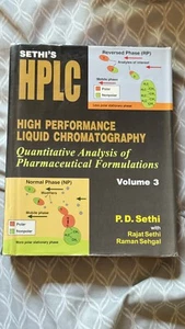 Sethi’s HPLC Volume 3 Chromatography Book - Picture 1 of 12