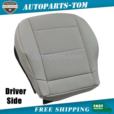 Cubierta de asiento de cuero gris de repuesto inferior del conductor gris para Mercedes Benz C230 05-07 Foto 1 de 4