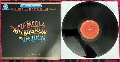 John McLaughlin, Al Di Meola, Paco De Luca FRIDAY NIGHT IN SAN-FRAN 1981 Vinyl  - Image 1 of 4