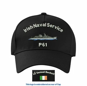 Irish Naval Service Patrol Vessel LÉ Samuel Beckett Black Baseball Cap One Size  - Picture 1 of 1