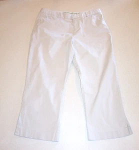 Junior Women's Tangents Tan Mid-Rise Capri Pants 9/10 - Picture 1 of 2