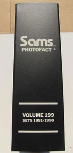 Sams Photofact Manual Binder, Volume 199, Sets 1981-1990, Electronic Schematics - Picture 1 of 2
