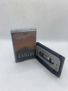 The Best Of Eagles Cassette Tape Paper Label - Picture 1 of 10