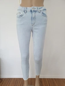 Jeanshose, Denim, Gr. M/30, Hellblau, Fransen, Only - Bild 1 von 6