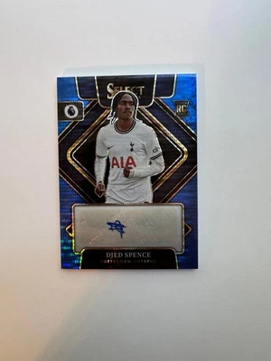 Djed Spence Select Signatures Blue Pulsar Rookie Card - Image 1 of 3