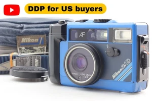 SELTEN [NEUWERTIG mit Tasche] Nikon L35 AW AD blau wasserdicht analoge Kleinbildkamera aus JAPAN - Bild 1 von 12