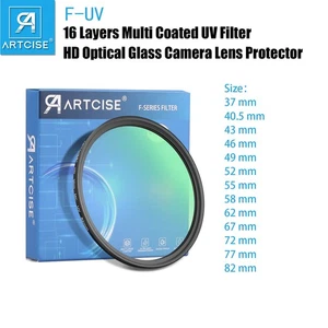Filtro UV Alta Definición Cámara Lente Filtro Protección UV Lente Filtro HD Vidrio - Imagen 1 de 23
