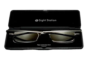 Sight Station von Foster Grant faltbare flache Lesebrille Stärke 2,00+ UVP 30£ - Bild 1 von 4