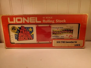 Lionel 6-9678 TTOS 1978 Convention Boxcar - Spur O - Hollywood  - Bild 1 von 6