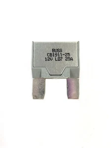Bussman CB1911-25, 25A @ 12V Type I Cycling MAXI Blade Style Circuit Breaker - Picture 1 of 1