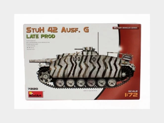 MINIART 72120 TANK - STUH 42 AUSF.G MILITARY 1945 - 1/72 - Immagine 1 di 1