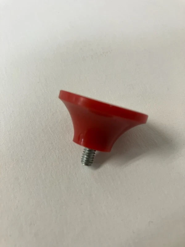 Vibroplex genuine parts #4000 red finger piece knob - Image 1 of 1