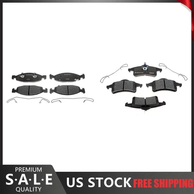 Pastillas de freno metálicas delanteras y traseras R-Line 2002 2001-1999 para Jeep Grand Cherokee Foto 1 de 4