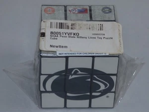 Vintage 1990s Penn State Nittany Lions Rubik’s Puzzle Cube - New and Sealed - Picture 1 of 3