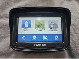 TomTom Rider V4 GPS Satnav 4.3” Motorcycle Sat Nav - UNIT ONLY Motorbike UK - Picture 1 of 5