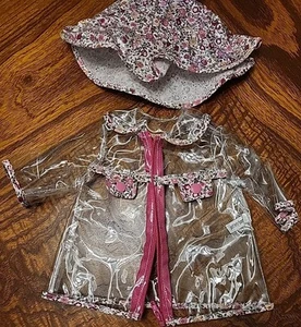Pottery Barn Kids Doll Outfit Fits Raincoat And Hat - Picture 1 of 4