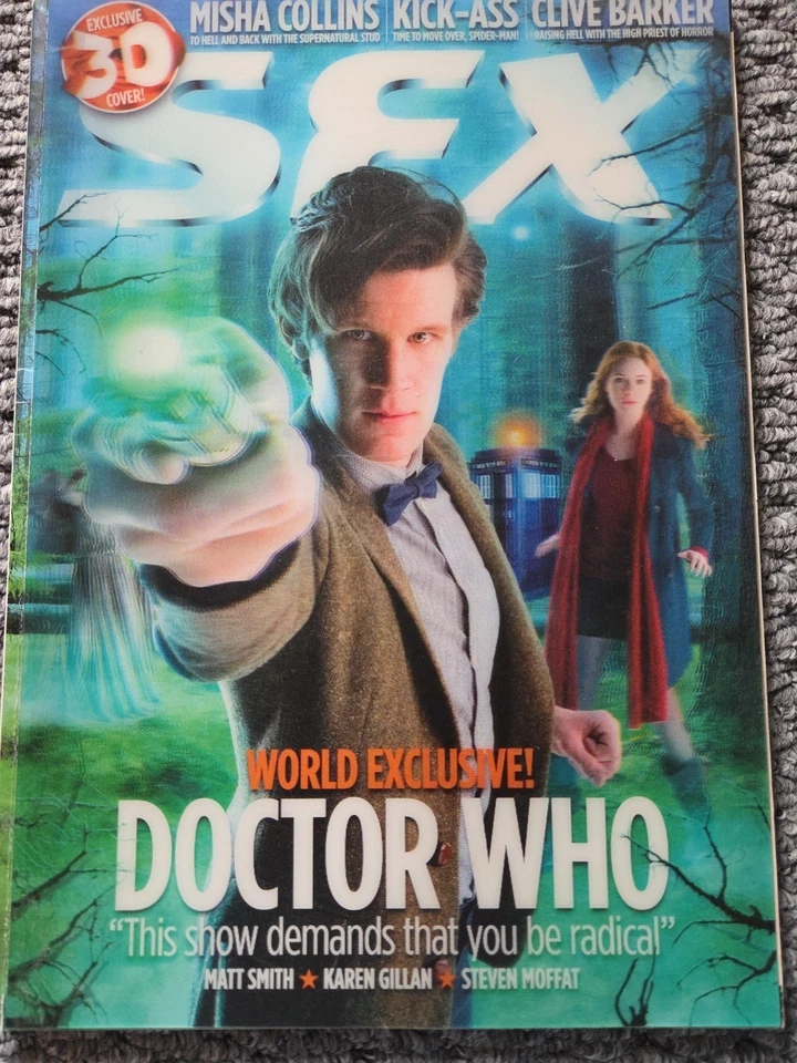 SFX Magazine Issue 194 May 2010 3D Doctor Who Cover - Image 1 of 1