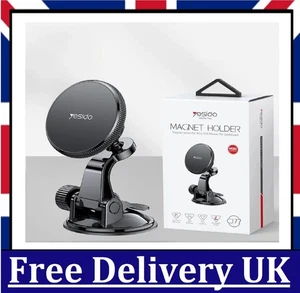 Universal Magnetic in Car Mobile Phone Holder Stand Dashboard 360 Accessories UK - Picture 1 of 7