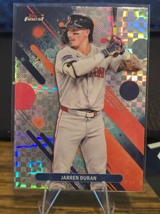 Jarren Duran 2025 Topps Finest Common Checkerboard Refractor #96 - Bild 1 von 2