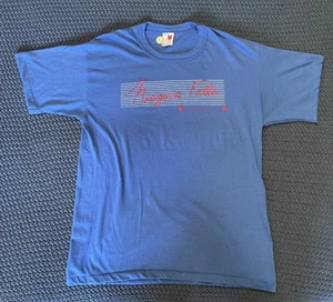 Vintage 80’s Niagara Falls T-Shirt Made In Canada Official Merch Size XL Blue - Bild 1 von 6
